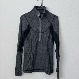 Lululemon Athletica Gray and Black Sweatshirt